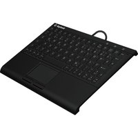 KeySonic KSK-3211ELU (DE) Tastatur USB QWERTZ Deutsch Schwarz (KSK-3211ELU (DE))