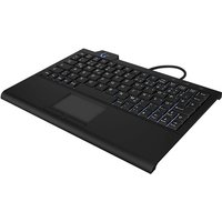 KeySonic KSK-3210ELU (DE) Tastatur USB QWERTZ Deutsch Schwarz (KSK-3210ELU (DE))