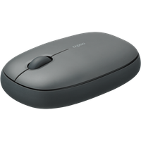 Rapoo M660 Silent grijs draadloze Multi-Mode-Muis Maus Beidhändig RF Wireless + Bluetooth Optisch 1300 DPI (00215758)