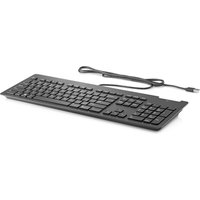 HP Business Slim - Tastatur - USB - Schwarz - für HP 34