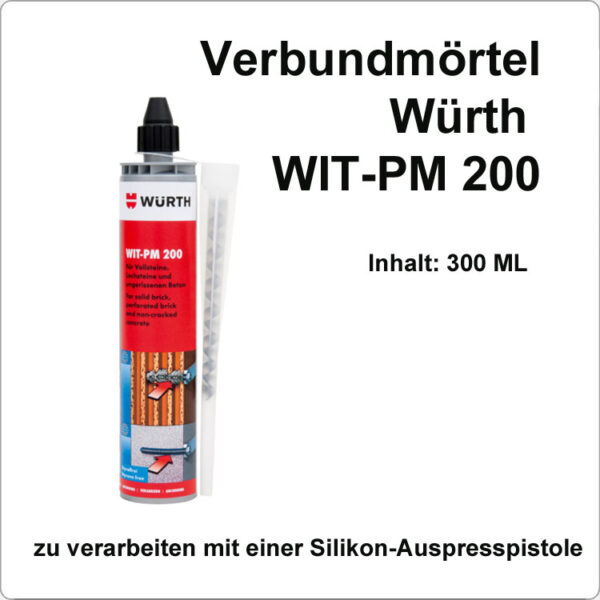 Würth Injektionsmörtel Basic WIT-PM 200