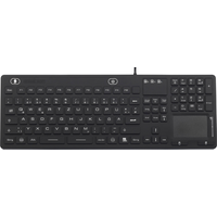 Renkforce IP 68 Industrie USB-Tastatur Schwarz Spritzwassergeschützt