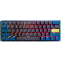 Ducky One 3 Mini Daybreak Tastatur USB QWERTY US Englisch Schwarz - Blau - Gelb (DKON2161ST-WUSPDDBBHHC1)