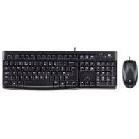 Logitech Desktop MK120 - Tastatur - USB - Maus - Deutsch (920-002540)