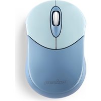 Perixx PERIMICE-802BL Bluetooth-Maus für PC und Tablet schnurlos blau - Maus - 1.000 dpi - Optisch - 3 Tasten - Bluetooth (PERIMICE-802BL)