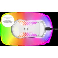 SteelSeries Aerox 3 2022 Edition – Maus – ergonomisch – Für Rechtshänder – optisch – 6 Tasten – kabelgebunden – USB-C – Mattes Weiß