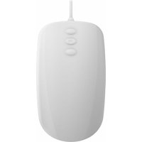 Cherry Active Key Hygiene Mouse with 3 Buttons Scroll Fully Sealed Watertight USB / WHITE AK-PMH3 Medical Mouse 3-Button Scroll (AK-PMH3OB-US-W)