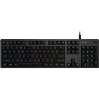 Logitech Gaming G512 - Tastatur - backlit - USB - Schweizer - Tastenschalter: GX Brown Tactile - Kohle