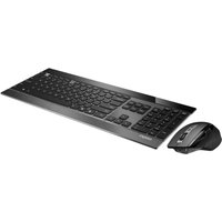 Rapoo 9900M - Tastatur-und-Maus-Set - kabellos - 2.4 GHz