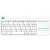 Logitech K400 Plus Tv Tastatur RF Wireless QWERTZ Deutsch Weiß