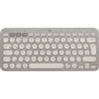 Logitech K380 Tastatur Bluetooth QWERTZ Deutsch Sand