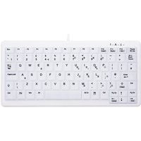 CHERRY AK-C4110 Tastatur USB QWERTY UK Englisch Weiß (AK-C4110F-U1-W/UK)