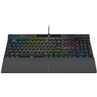 CORSAIR Gaming K70 RGB PRO - Tastatur - Hintergrundbeleuchtung - USB - Deutsch - Tastenschalter: CHERRY MX Speed Silver - Aluminium schwarz eloxiert (gebürstet)