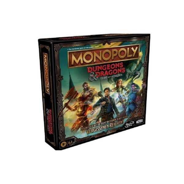 Hasbro Spiel, Familienspiel HASD1027 - Monopoly Dungeons&Dragons: Ehre unter Dieben,..., Strategiespiel