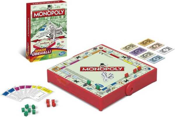 Hasbro Spiel, Monopoly Kompakt