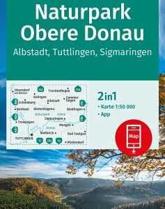 KOMPASS Wanderkarte 781 Naturpark Obere Donau - Albstadt - Tuttlingen - Sigmaringen 1:50.000