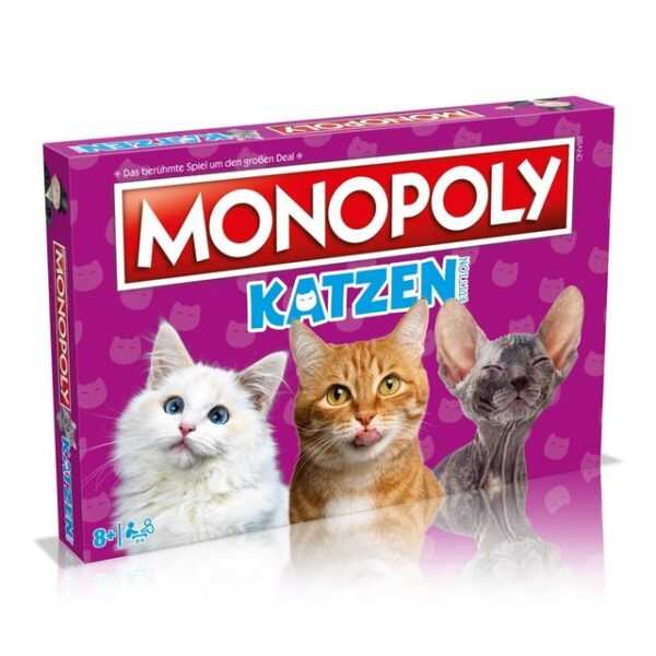 Winning Moves Spiel, Monopoly - Katzen - deutsch