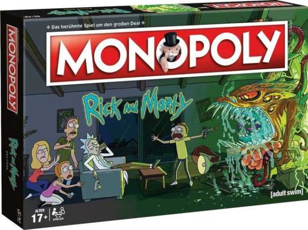 Winning Moves Spiel, Monopoly - Rick & Morty