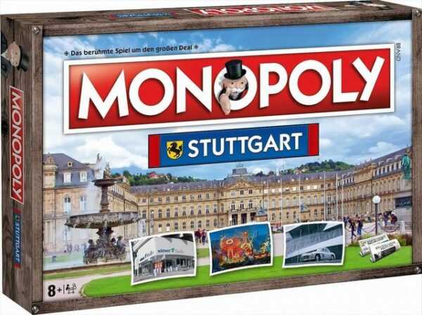 Winning Moves Spiel, Monopoly - Stuttgart Monopoly - Stuttgart