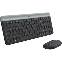 Logitech MK470 Kabellose Maus-Tastaturkombination Schwarz