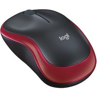 Logitech M185 Kabellose Maus Rot