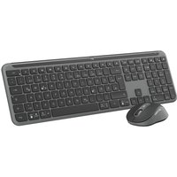 Logitech MK950 Signature Slim Combo Graphite - Kabellose Tastaturkombination