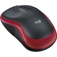 Logitech M185 Kabellose Maus Rot