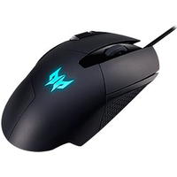 Acer Predator Cestus 315 (PMW010) - Maus - ergonomisch - 8 Tasten - kabelgebunden - USB - Schwarz - retail - für Predator Helios 300