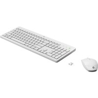 HP 230 - Tastatur-und-Maus-Set - kabellos - 2.4 GHz - Deutsch - weiß - für HP 14