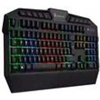 Verbatim SureFire KingPin RGB Gaming Multimedia Keyboard QWERTY Italian Kabelgebunden Gaming-Tastatur Beleuchtet Italienisch, QWERTY Schwarz (48832)