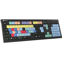 Logickeyboard LKB-CBASE-A2PC-FR Tastatur USB AZERTY Französisch Schwarz (LKB-CBASE-A2PC-FR)