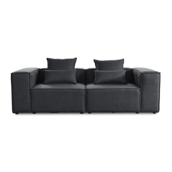 Modulares Sofa VERONA - S Anthrazit