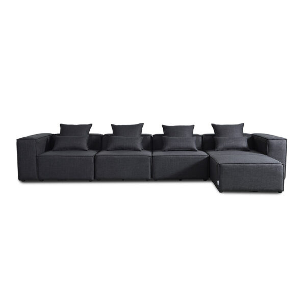 Modulares Sofa VERONA - XL Anthrazit