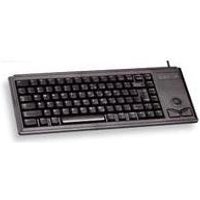 Cherry Slim Line G84-4420 - Tastatur - USB - Englisch - US - Schwarz (G84-4420LUBEU-2)