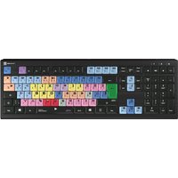 Logickeyboard LKB-MCOM4-A2PC-DE Tastatur USB QWERTZ Deutsch Schwarz (LKB-MCOM4-A2PC-DE)