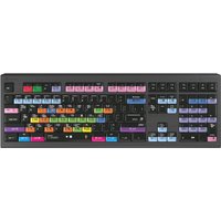 Logickeyboard LKB-FLS-A2M-UK Tastatur USB QWERTY UK Englisch Schwarz (LKB-FLS-A2M-UK)