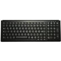 CHERRY Industry 4.0 Compact Notebook Style Keyboard with NumPad - Corded - QWERTY - Black (AK-7000-P-B/US)