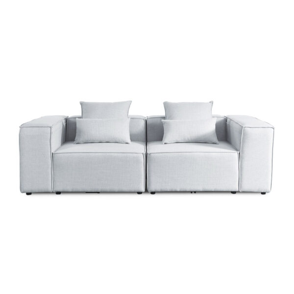 Modulares Sofa VERONA - S Hellgrau