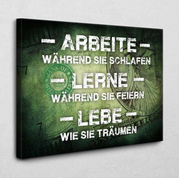 BE100 Arbeite w?hrend sie schlafen 140 x 105 cm 4 cm