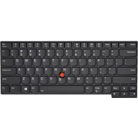 Lenovo Chicony - Ersatztastatur Notebook - mit Trackpoint - AZERTY - Belgien - FRU