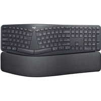 Logitech ERGO K860 Split Keyboard for Business - Tastatur - kabellos - Bluetooth LE - QWERTZ - Schweiz - Graphite