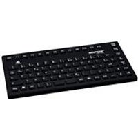 InduProof Smart Compact BLACK USB DE Silikon IP68 Tastatur desinfizierbar - Tastatur - 86 Tasten (KG24204)