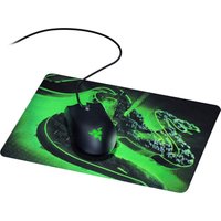 Razer Abyssus Lite Gaming Mouse + Goliathus Mobile Mousepad (Kabelgebundene Gaming-Maus mit Mauspad) (RZ83-02730100-B3M1)