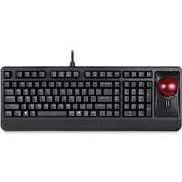 Perixx PERIBOARD-522 - Tastatur - mit Trackball