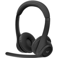 Logitech Zone 300 Headset Schwarz - Kabelloses Headset für Home Office & Büro