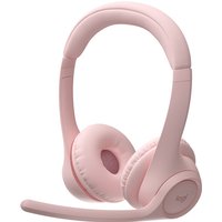 Logitech Zone 300 Headset Rosé- Kabelloses Headset für Home Office & Büro