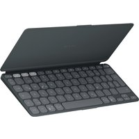 Logitech Keys-To-Go 2 Graphite - mobile kabellose Tastatur für Tablets & Notebooks