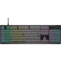 Corsair K55 Core RGB Gaming-Tastatur grau - Membran-Gaming-Tastatur mit 10-Zonen-RGB-Beleuchtung und 4 dedizierten Medientasten (CH-9226D65-DE)