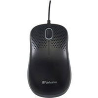 Verbatim Silent Optical Mouse - Maus - optisch - 3 Tasten - kabelgebunden - USB