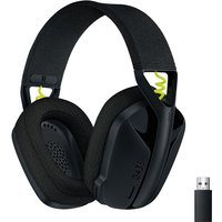 Logitech G435 Schwarz/Neongelb - Kabelloses LIGHTSPEED Gaming-Headset